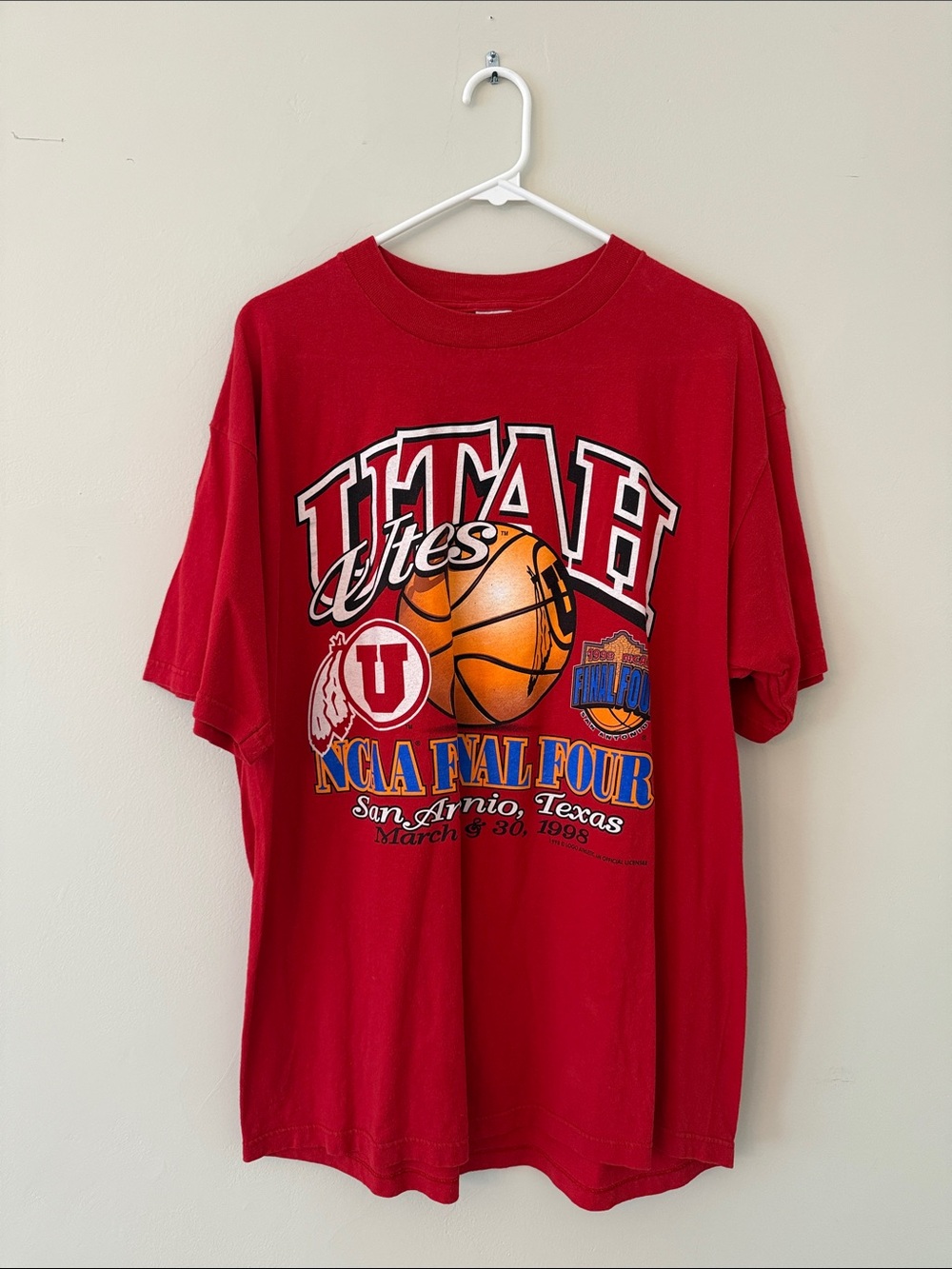 Utah Utes 1998 NCAA Final Four Tee